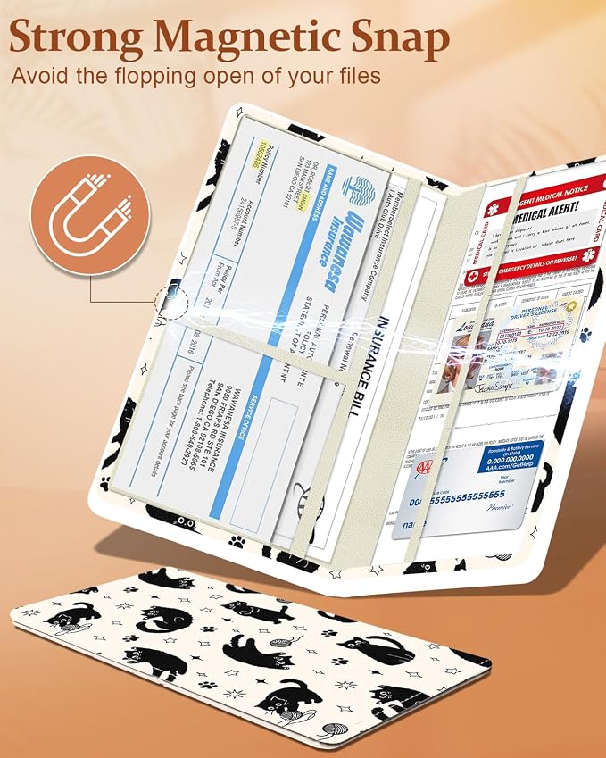 Slohif Car Registration and Insurance Holder - Image 4