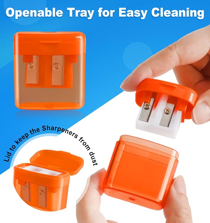 100 Pack Pencil Sharpeners Bulk - Image 5