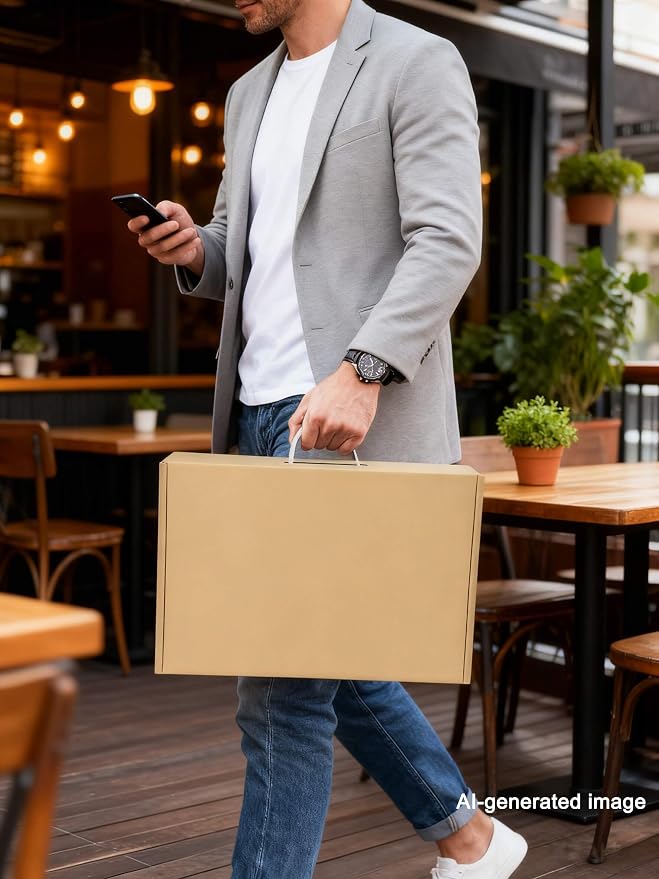 Laptop Boxes with Protection Foam Fits Notebook Up to 17.6 Inches, Secure - Image 7