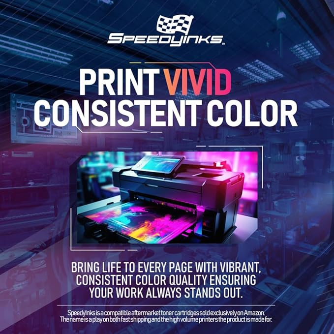 SPEEDYINKS Remanufactured Ink Cartridge Replacement for HP 60XL High Yield (2 Set - 1 Black 1 Tri Color) for use in HP Photosmart, Envy e All-in-one, and Deskjet Printers-DeskLoop Office