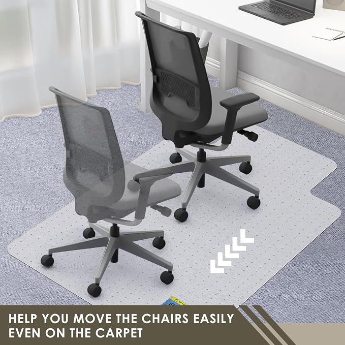 Azadx Heavy Duty Office Chair Mat - Image 4