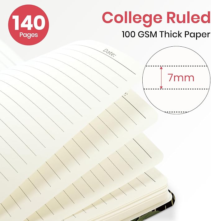 ZOTIA Lined Spiral Journal Notebook - Image 2