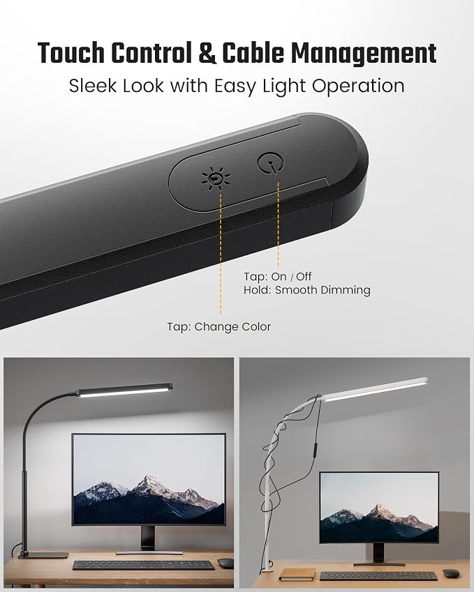 SUPERDANNY Eye-Caring LED Desk Lamp - Image 3