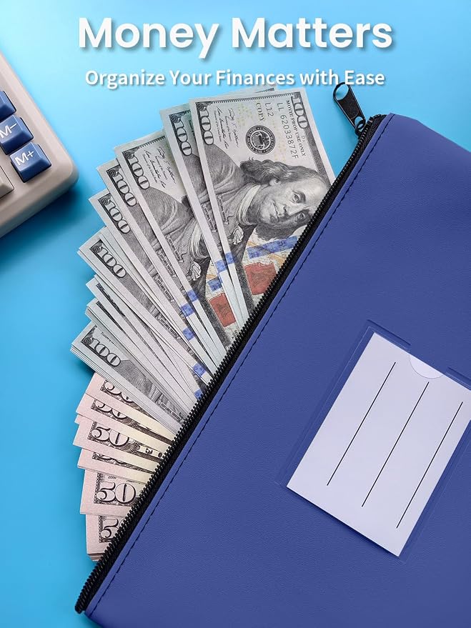 2-Pack Bank Deposit Money Bags - Image 8