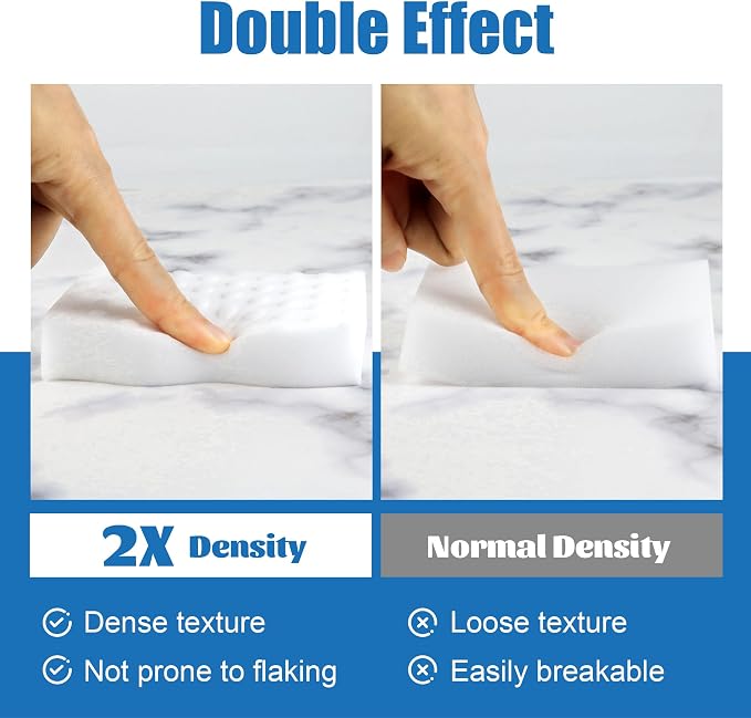 30 Pack Magic Sponges Cleaning Eraser, 2X Density Melamine Sponge, Cleaning Pad - Image 3