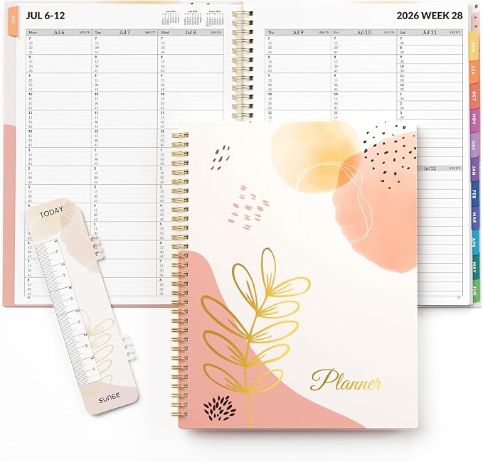 SUNEE 2026-2027 Appointment Book, Quarter-Hourly, Weekly & Monthly by SUNEE
