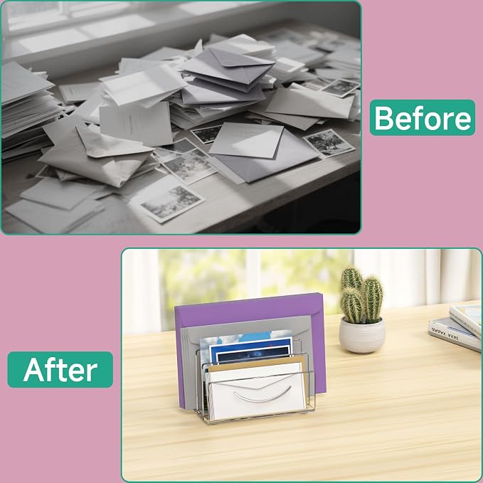 Mail Organizer Envelope Holder - Image 3