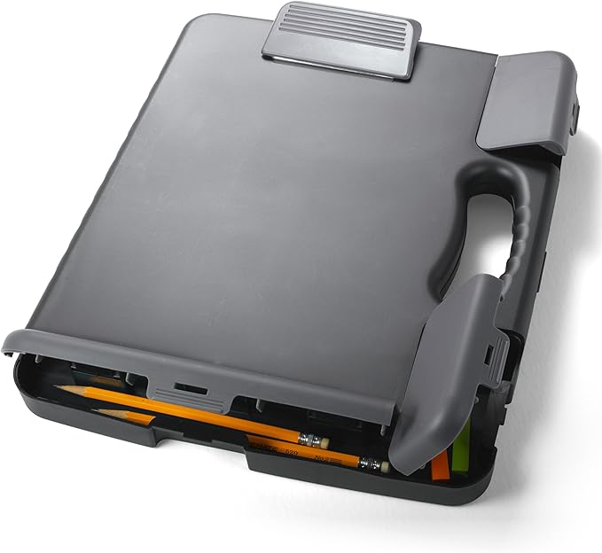Officemate Portable Clipboard Storage Plastic Case by Officemate
