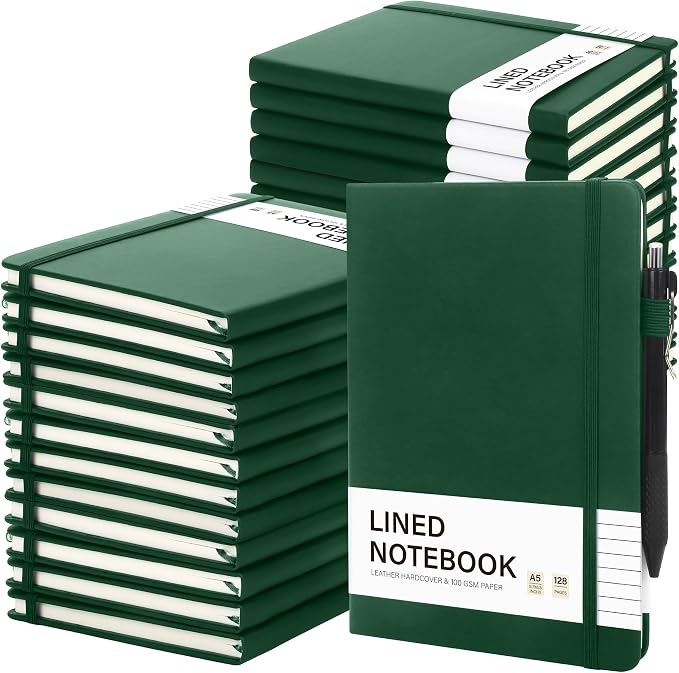 Aodaer 30 Set Lined Notebook Journals by Aodaer