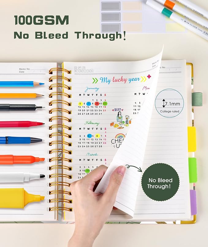 Hardcover Spiral Notebook Journal - Image 5