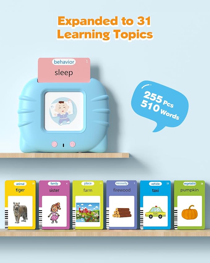 Airbition 510 Words, Talking Flash Cards - Image 4