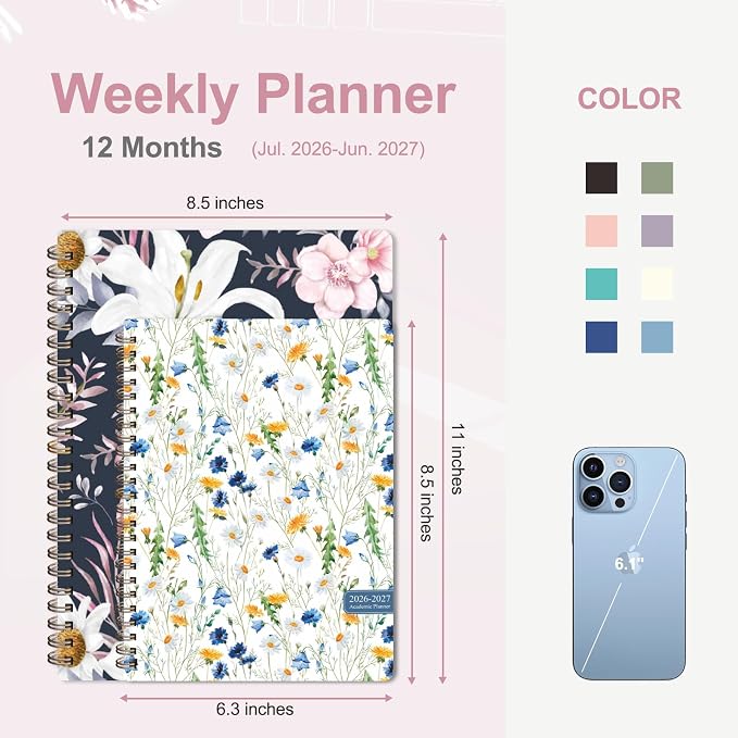 Planner 2026-2027, Weekly and Monthly Academic Planner, July 2026 - Image 2