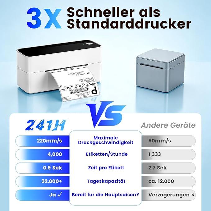 Phomemo High-Speed Shipping Label Printer 220mm/s - Image 3