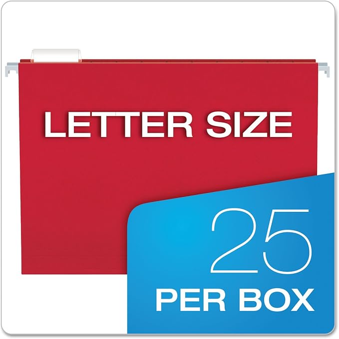 Pendaflex Recycled Hanging Folders, Letter Size, 1/5 Cut - Image 5