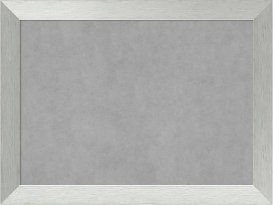 Amanti Art Silver Framed Magnetic Board 24x32 Medium Vision Board by AmantiArt