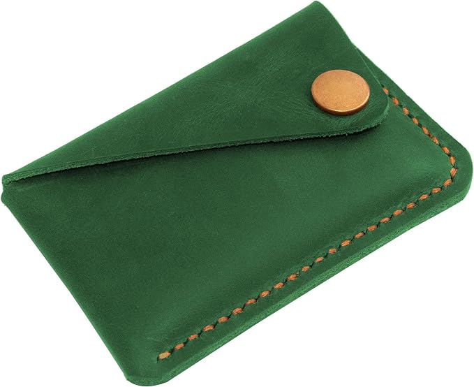 Leather Card Holder, Credit Card Wallet, Cardholder Wallet, Minimalist Wallet - Image 3