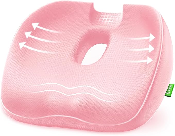 AUVON Innovative Donut Pillow Hemorrhoids Scientific Center Hole and Tailbone by AUVON