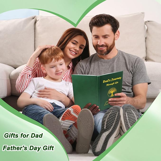 A Father's Guided Journal to Share His Life Memory Keepsake Book, Fathers-Day - Image 4