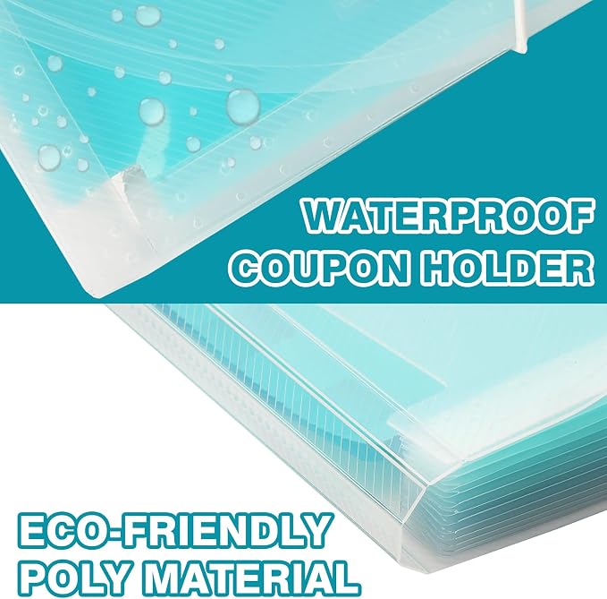H4D Check Size 13 Pocket Expanding File Folder, Accordion File Organizer Wallet - Image 5