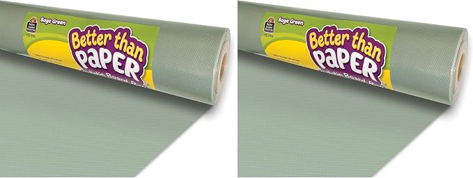 Teacher Created Resources Better Than Paper Bulletin Board Roll, Sage Green | by TeacherCreatedResourcesOS