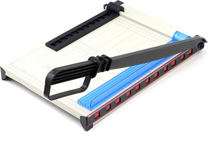 TEXALAN Paper Cutter Letter Size Paper Trimmer 12” Cut Length 12 Sheet Capacity - Image 7