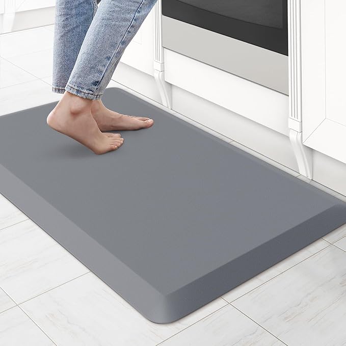 KitchenClouds Kitchen Mat Cushioned Anti Fatigue Kitchen Rug Non Slip Standing by KitchenClouds