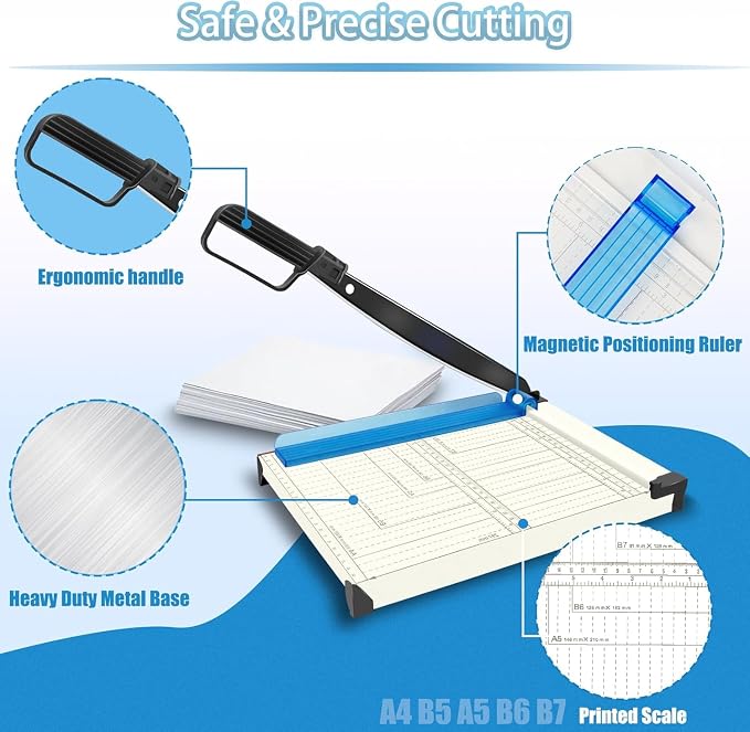 Paper Cutter, A4 Paper Trimmer - Image 7