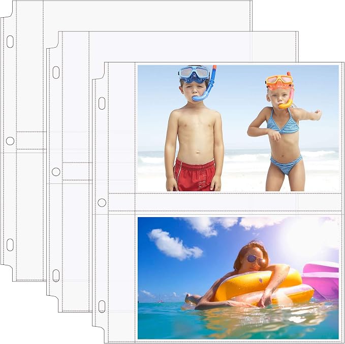 MaxGear 30 Pack 5x7 Photo Sleeves by MaxGear