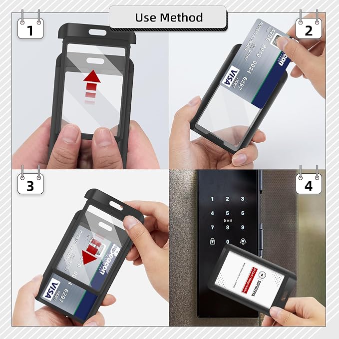 12 Pack Sliding Badge Holder - Image 4