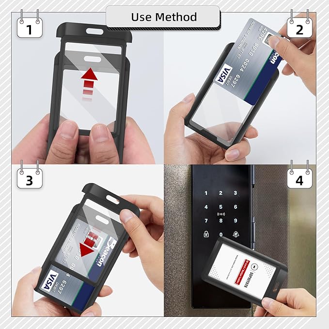 2 Pack Sliding Badge Holder - Image 4