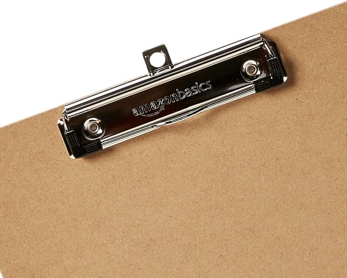 Amazon Basics Hardboard Office Clipboard, Letter Size - Image 5