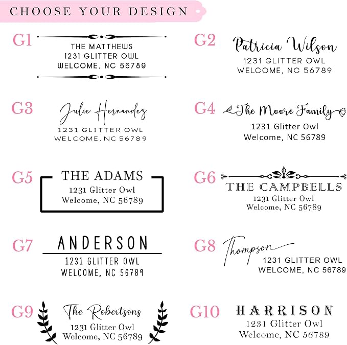 Personalized Return Address Labels Stickers - Image 3