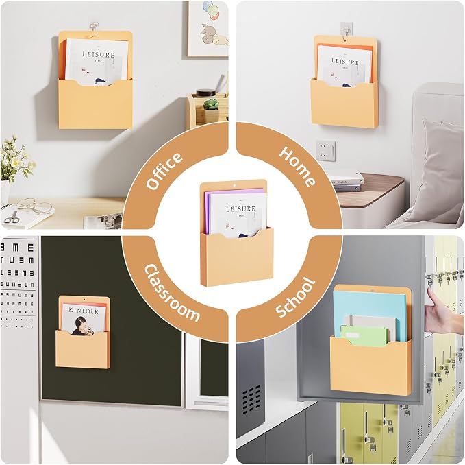 Marbrasse 2 Pack Magnetic File Holder - Image 6