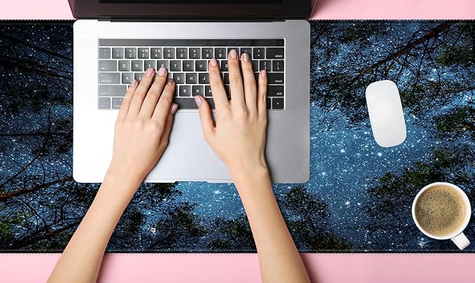 Extended Desk Mat, iDonzon Soft Cute Extra Large XXL Waterproof Gaming Mouse Pad - Image 2