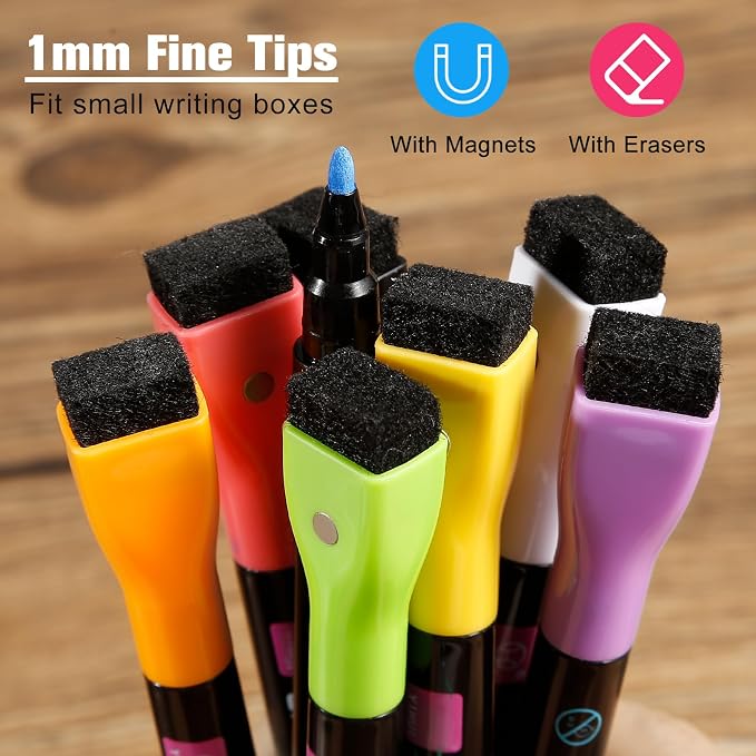 Magnetic Liquid Chalk Markers Wet Erase Markers - Image 5