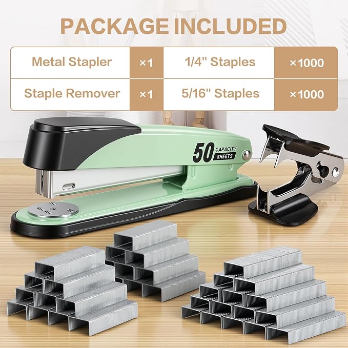 Deli Stapler Heavy Duty, Full Strip Staplers - Image 3