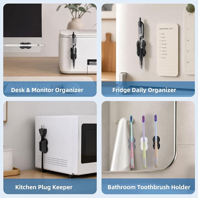 Adhesive Pen Holder Pencil Holder - Image 6
