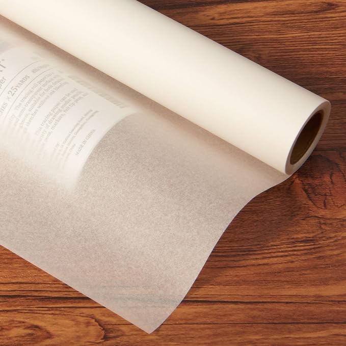 SEMLEART Tracing Paper Roll, 17.5-inch x 25yard，White Translucent Vellum - Image 4