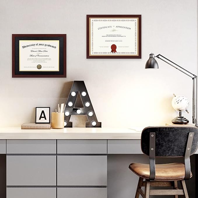 upsimples 11x14 Diploma Frame Certificate Degree Document Frame - Image 6