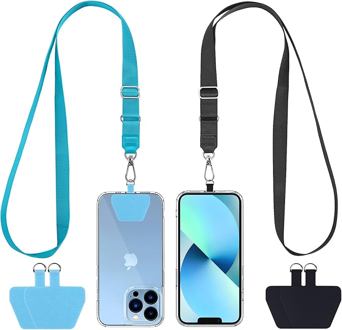 CACOE Phone Lanyard 2 Pcs Adjustable Neck Strap, Universal Crossbody by CACOE