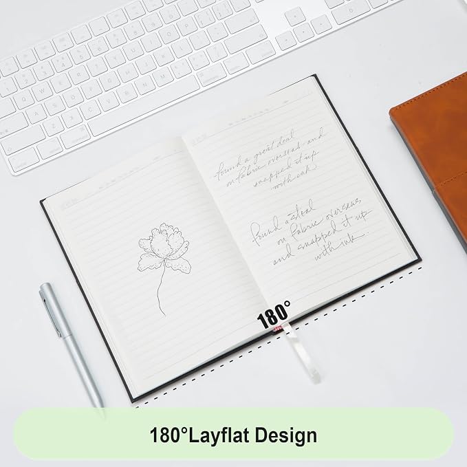 Comix Lined Journal for Men Women, 240 Pages 5.6" x 8.3" Journaling Notebook - Image 6