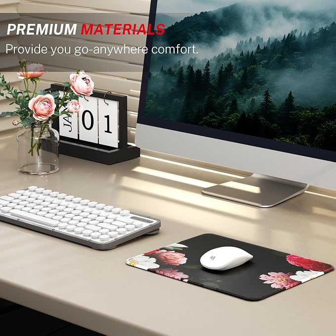 MROCO 3-Pack Mouse Pads, 30% Larger Surface, 8.5 x 11 in, Non-Slip Rubber Base - Image 6
