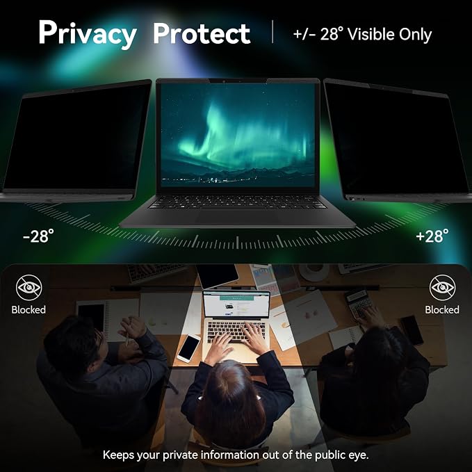Magnetic Laptop Privacy Screen 13.3 Inch - Image 2