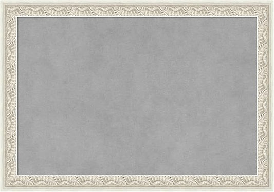 Amanti Art Silver Framed Magnetic Board 14x20 Small Vision Board by AmantiArt