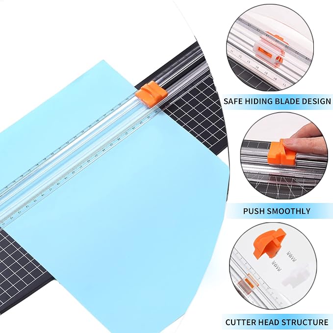 ZEQUAN 18-Inch Paper Trimmer, 10 Sheets, Scrapbooking, Office School | Straight - Image 5