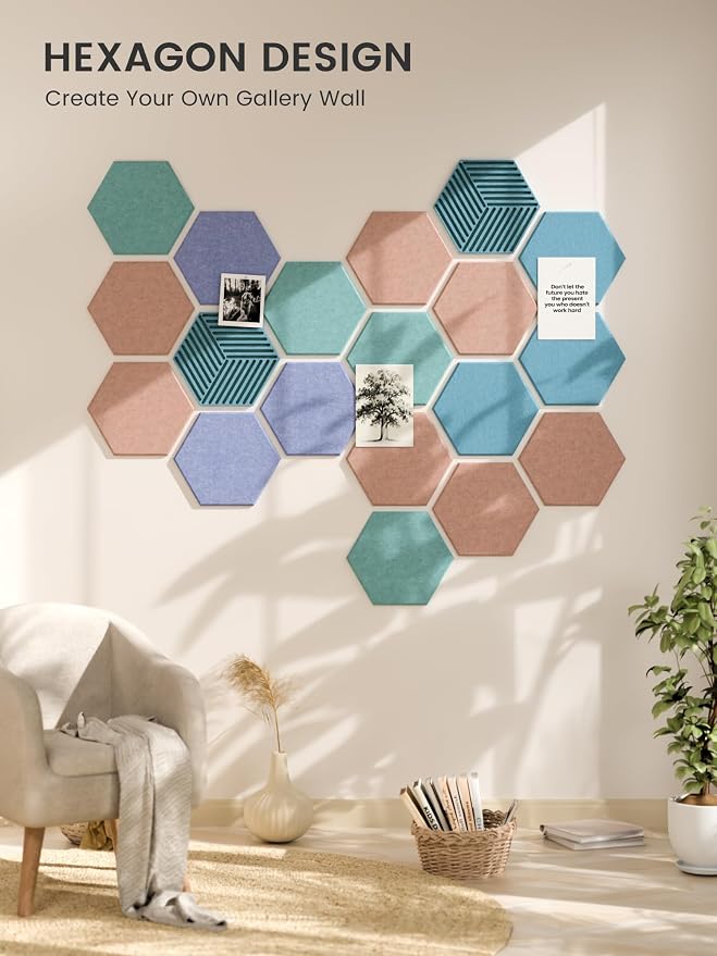 Fluxynara Hexagon Cork Board Alternative - Image 6