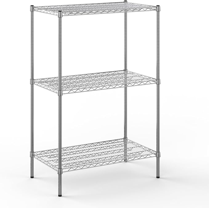 Regal Altair 21" Deep x 36" Wide x 54" Height Wire Shelving Kit | 3-Tier | NSF by Regal+Altair