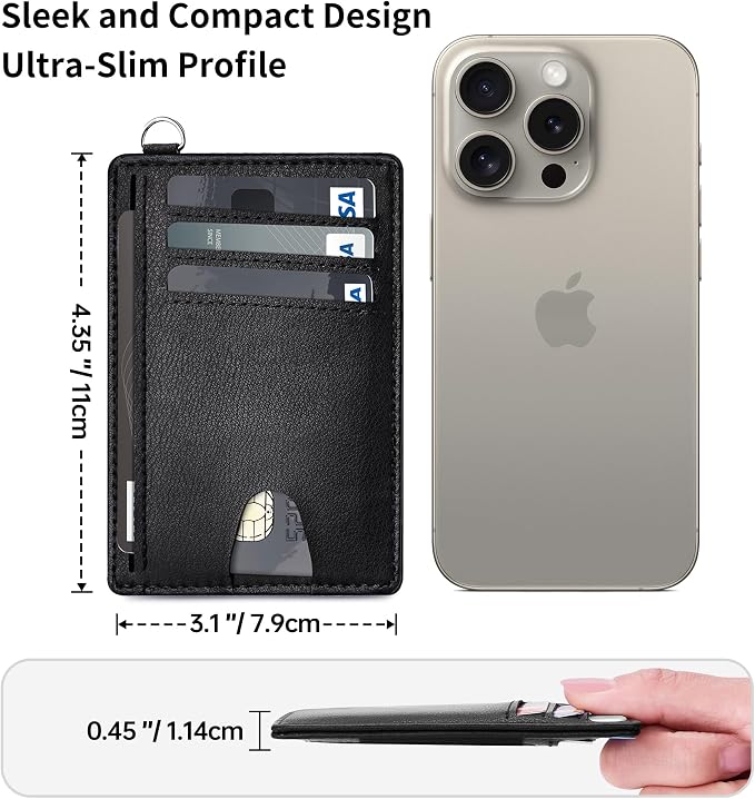 Mayski Slim Wallet, Credit Card Holder - Image 7