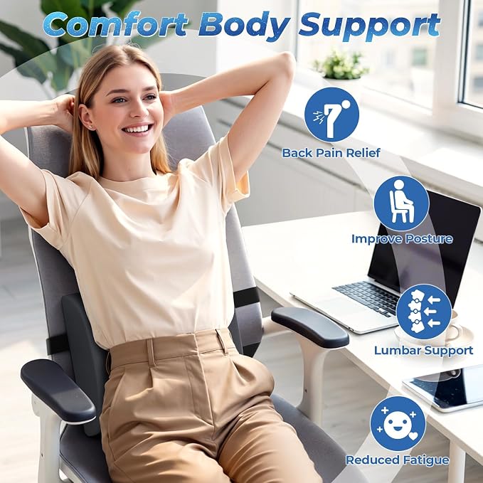 Lumbar Support Pillow for Office Chair Back Support - Image 5