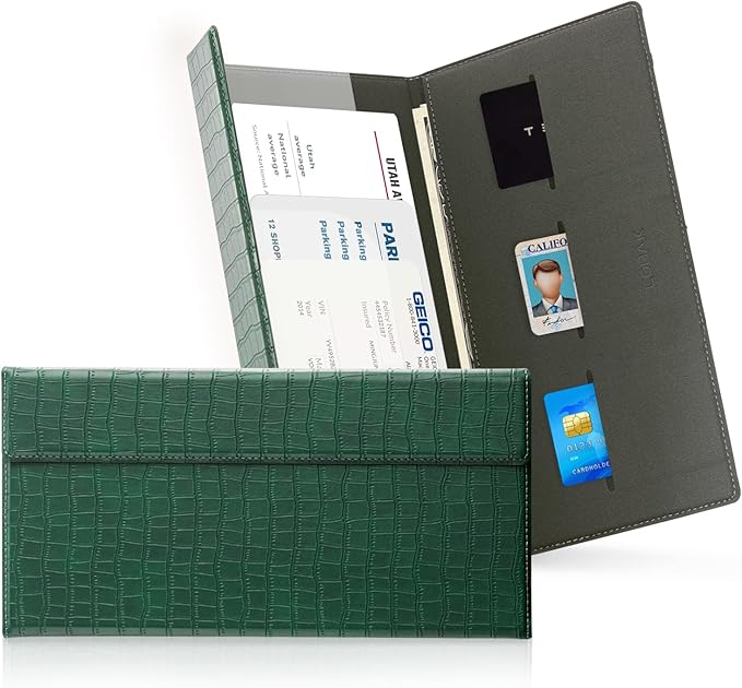 CoBak Leather Car Registration and Insurance Holder by PopulartabletcasebrandWegivepeoplethebestdesignofprotectingvariouselectronicdevices